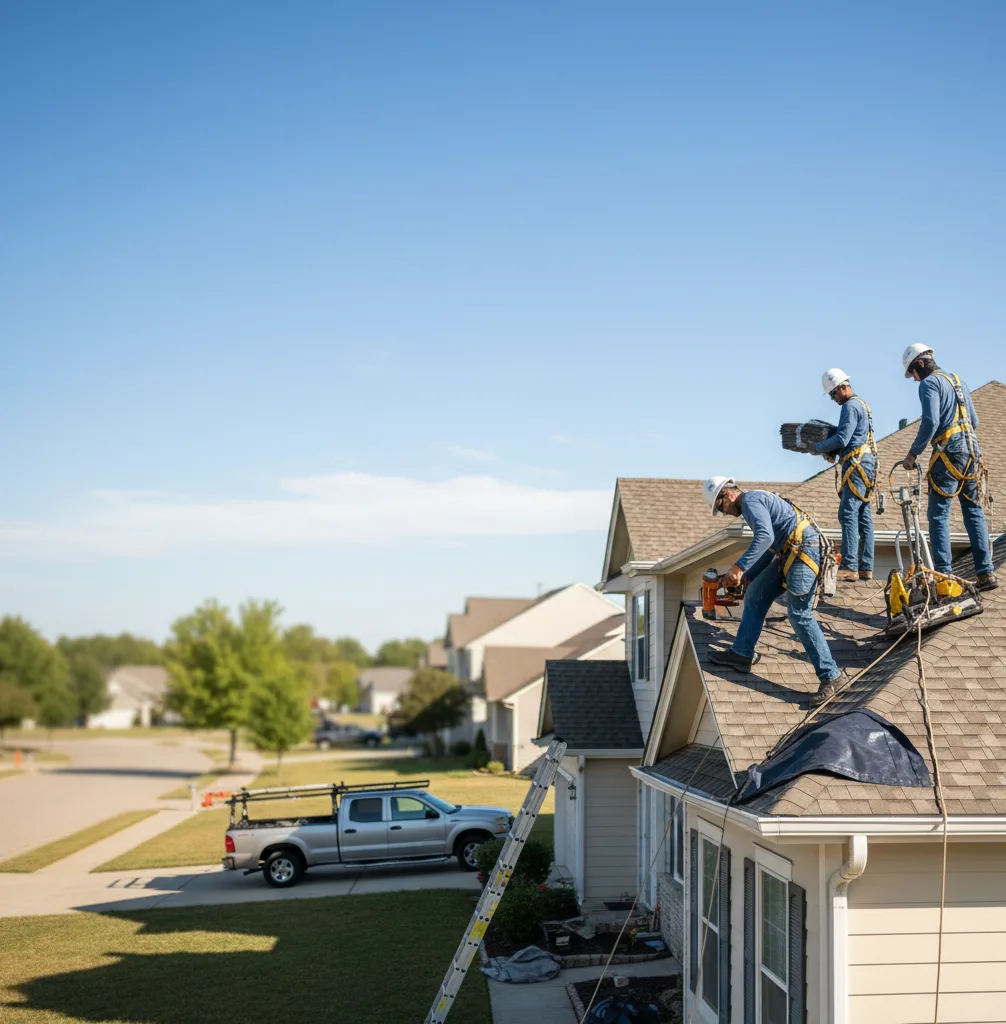 Roof Repair in Vida